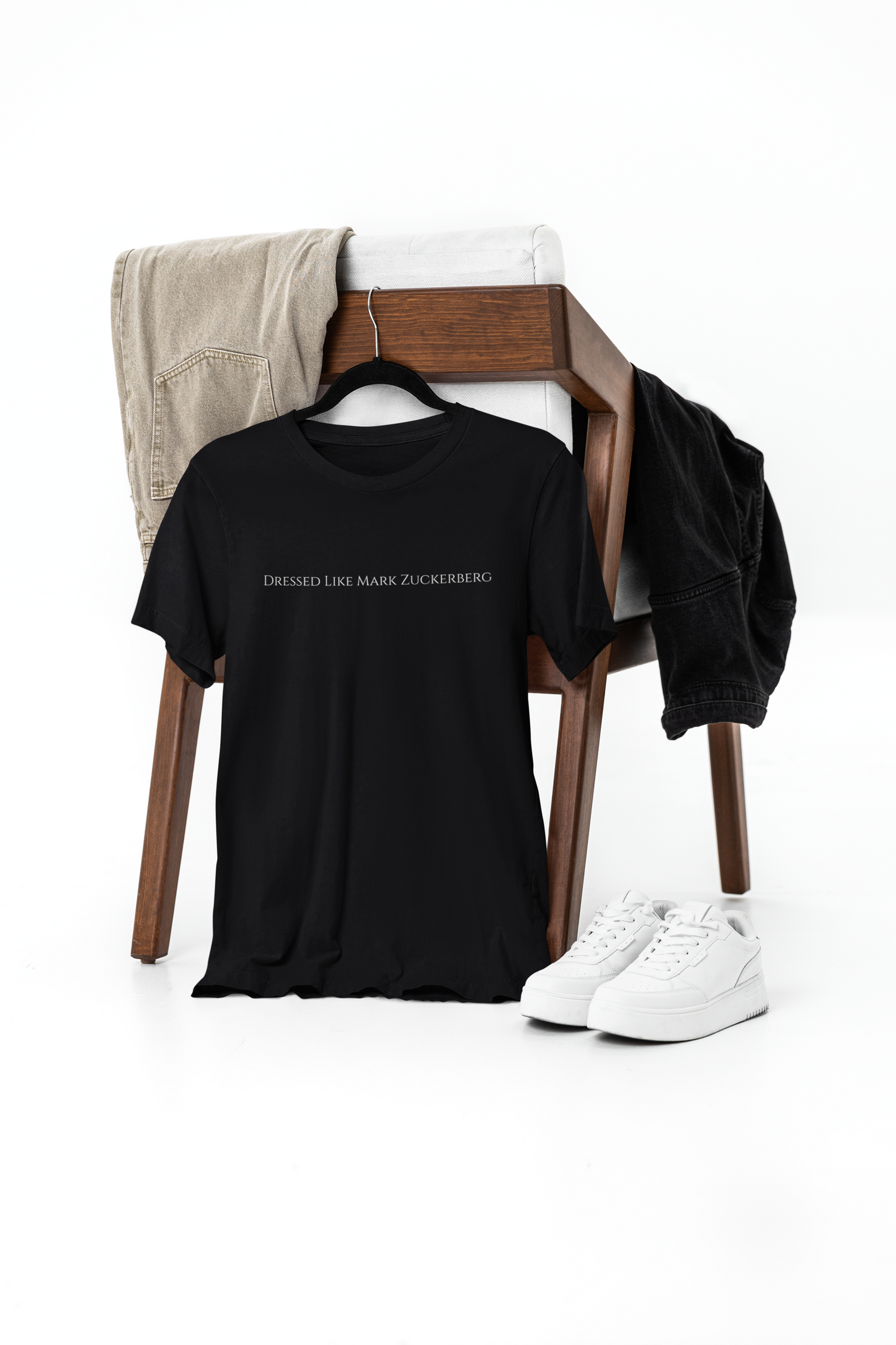 Dressed like Mark Zuckerberg