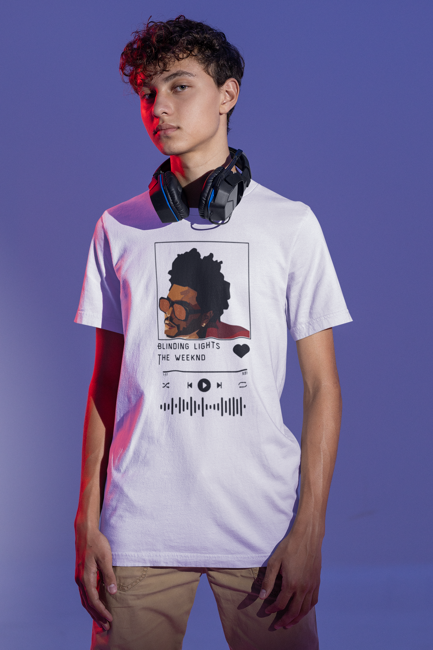 Spotify theme The weeknd