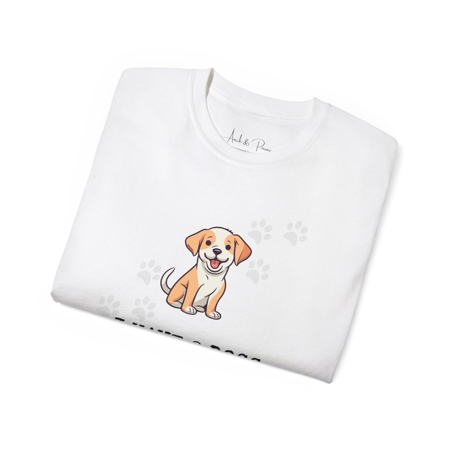 Best Buds: Two Dogs Design unisex cotton tee